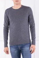 Kötött pulóver SUPERIOR | Regular Fit Calvin Klein 	szürke	