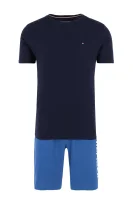 Pizsama LOGO | Regular Fit Tommy Hilfiger 	sötét kék	