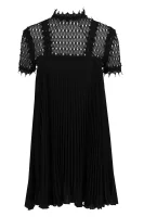 Koronkowa sukienka Elisabetta Franchi 	fekete	