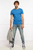 Póló JASPE | Slim Fit Tommy Jeans 	kék	
