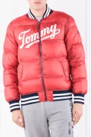 Bomber dzseki TJM VARSITY FILL | Regular Fit Tommy Jeans 	piros	