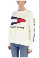 Pulóver TJW 90s | Loose fit Tommy Jeans 	krém	