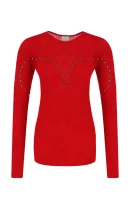 Kötött pulóver beloperone | Slim Fit Pinko 	piros	