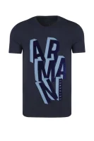 Póló | Slim Fit Armani Exchange 	sötét kék	