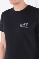 Póló | Regular Fit EA7 	fekete	