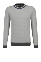 Kötött pulóver Talvino | Slim Fit BOSS BLACK 	szürke	