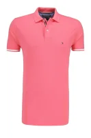 Tenisz póló BASIC TIPPED | Regular Fit Tommy Hilfiger 	rózsaszín	