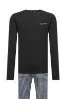 Pizsama | Regular Fit Calvin Klein Underwear 	fekete	