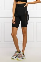 biciklis rövid nadrág | slim fit Calvin Klein Performance 	fekete	