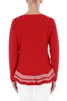 Kötött pulóver VALESKA | Regular Fit Tommy Hilfiger 	piros	