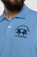 Tenisz póló | Regular Fit | pique La Martina kék