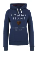 Pulóver | Regular Fit Tommy Jeans 	sötét kék	