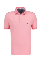 Tenisz póló printed undercollar | Regular Fit Tommy Hilfiger 	rózsaszín	