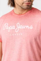 Póló West Sir | Regular Fit Pepe Jeans London 	rózsaszín	