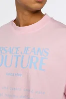Póló T.MOUSE | Oversize fit Versace Jeans Couture 	világos rózsa	