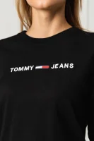 Blúz | Regular Fit Tommy Jeans 	fekete	