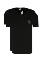 2 db-os póló | Regular Fit Versace 	fekete	