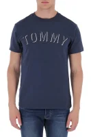 Póló TJM OUTLINE LOGO TEE | Regular Fit Tommy Jeans 	sötét kék	