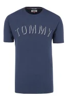 Póló TJM OUTLINE LOGO TEE | Regular Fit Tommy Jeans 	sötét kék	