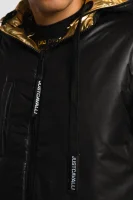 Kétoldalas kabát | Regular Fit Just Cavalli 	fekete	