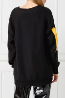 Kötött pulóver | Loose fit N21 	fekete	
