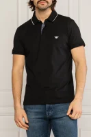Tenisz póló | Regular Fit Emporio Armani 	fekete	