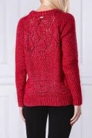 Kötött pulóver | Regular Fit GUESS 	piros	