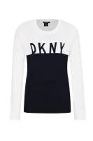 Kötött pulóver DKNY 	fekete	