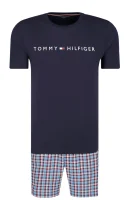 Pizsama | Regular Fit Tommy Hilfiger 	sötét kék	