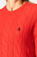 Kötött pulóver | Regular Fit POLO RALPH LAUREN 	piros	