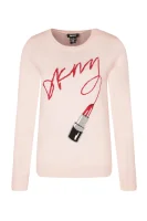 Kötött pulóver | Regular Fit DKNY 	világos rózsa	