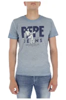 Póló GEORGE | Slim Fit Pepe Jeans London kék