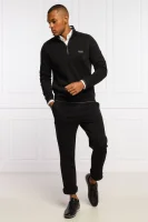 Kötött pulóver Zavico | Regular Fit BOSS GREEN 	fekete	