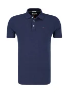Tenisz póló TJM ESSENTIAL OXFORD | Slim Fit Tommy Jeans 	sötét kék	