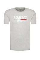 Póló | Regular Fit Tommy Sport 	hamuszürke	