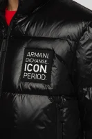 Steppelt kabát | Regular Fit Armani Exchange 	fekete	