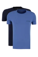 Póló 2-PACK | Regular Fit Emporio Armani 	kék	