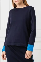 Kötött pulóver | Regular Fit Marc O' Polo 	sötét kék	