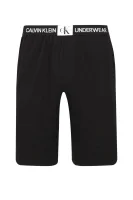 Pizsama short SLEEP | Regular Fit Calvin Klein Underwear 	fekete	