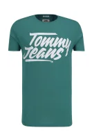 Póló ESSENTIAL | Regular Fit Tommy Jeans 	zöld	