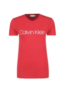 Póló LOGO | Regular Fit Calvin Klein 	piros	
