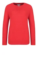 Kötött pulóver VALLIS | Loose fit Tommy Hilfiger 	piros	