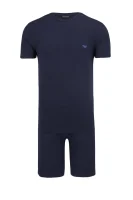 Pizsama | Regular Fit Emporio Armani 	sötét kék	