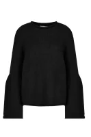 Kötött pulóver NEGRALS | Loose fit Silvian Heach 	fekete	