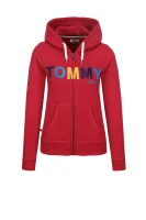 Bluza | Regular Fit Tommy Jeans 	piros	