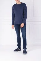 Kötött pulóver barons | Regular Fit Pepe Jeans London 	sötét kék	