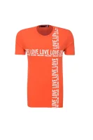 T-shirt Love Moschino 	narancs	