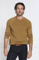 Kötött pulóver | Regular Fit Calvin Klein 	mustársárga	