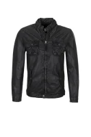Ryan Leather Jacket Pepe Jeans London 	fekete	
