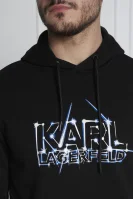Pulóver | Regular Fit Karl Lagerfeld 	fekete	